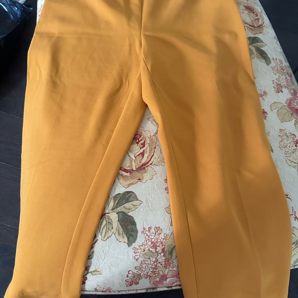 Chico's Mustard Ankle Pants